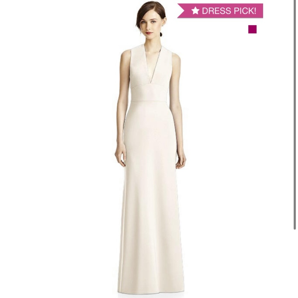 Lela Rose Ivory Long Dress